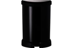 Curver 20L Deco Bin - Black.